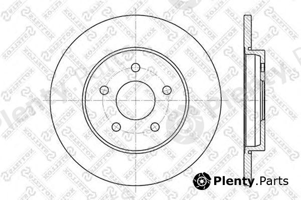  STELLOX part 6020-2551-SX (60202551SX) Brake Disc