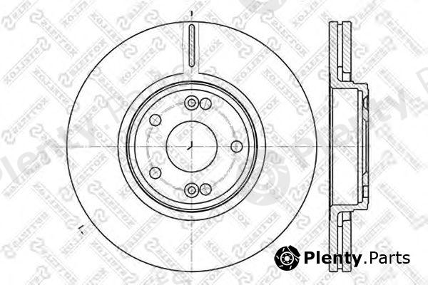  STELLOX part 6020-3932V-SX (60203932VSX) Brake Disc
