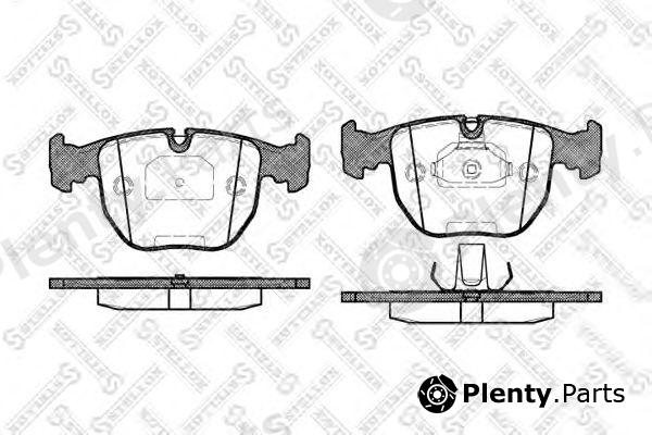  STELLOX part 607000BL-SX (607000BLSX) Brake Pad Set, disc brake