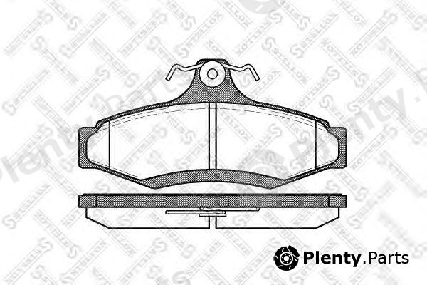  STELLOX part 657010B-SX (657010BSX) Brake Pad Set, disc brake
