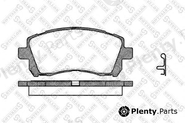  STELLOX part 666002L-SX (666002LSX) Brake Pad Set, disc brake