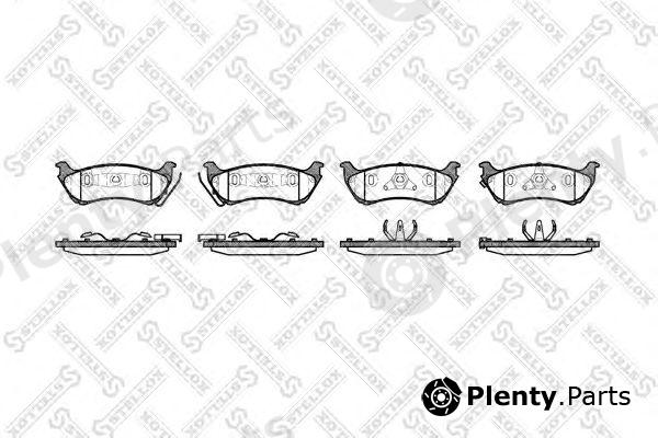  STELLOX part 709001B-SX (709001BSX) Brake Pad Set, disc brake