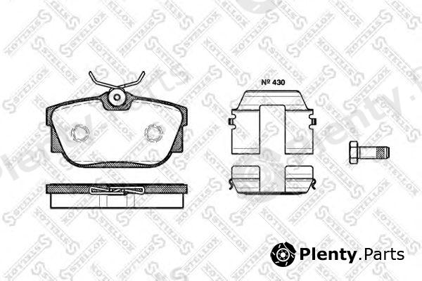  STELLOX part 778010B-SX (778010BSX) Brake Pad Set, disc brake