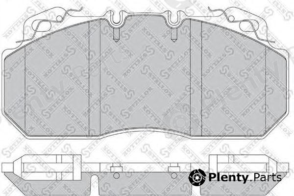  STELLOX part 85-11417-SX (8511417SX) Brake Pad Set, disc brake