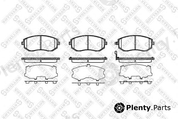  STELLOX part 962011B-SX (962011BSX) Brake Pad Set, disc brake
