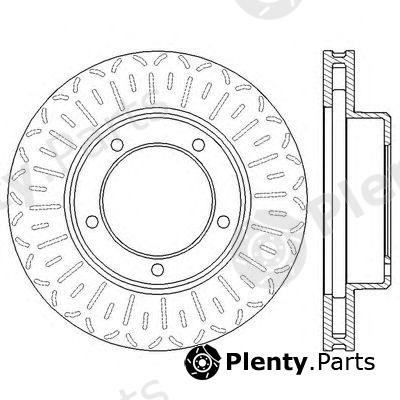  JURID part 562559JC Brake Disc