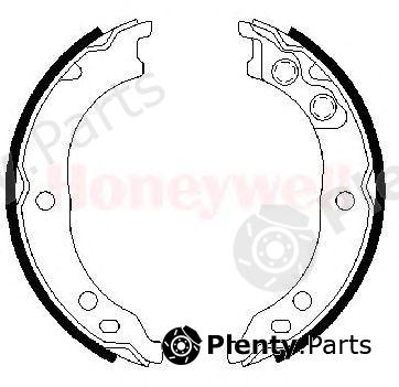  BENDIX part 362466B Brake Shoe Set, parking brake