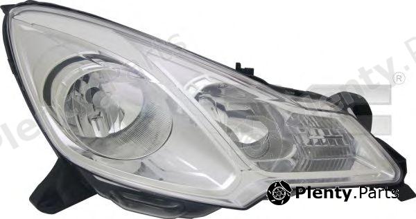  TYC part 20-12257-05-2 (2012257052) Headlight