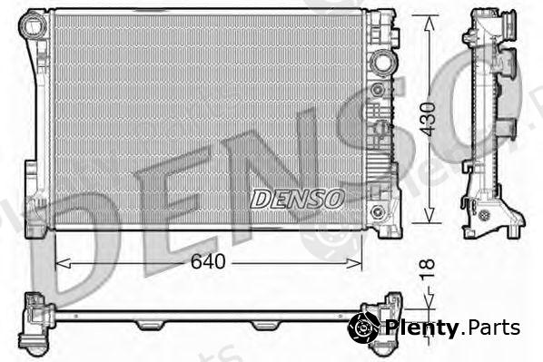  DENSO part DRM17005 Radiator, engine cooling