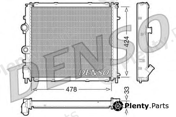  DENSO part DRM23030 Radiator, engine cooling