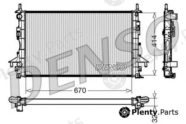  DENSO part DRM23084 Radiator, engine cooling