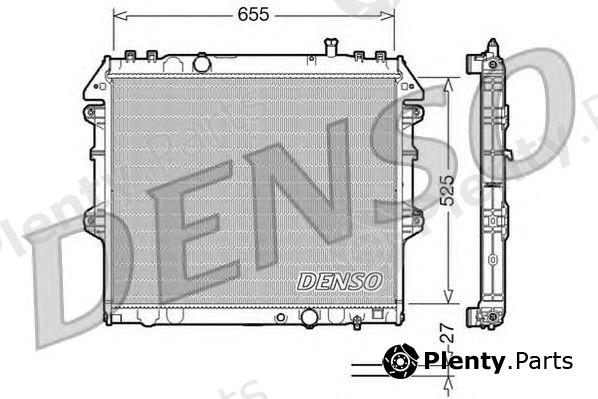  DENSO part DRM50039 Radiator, engine cooling