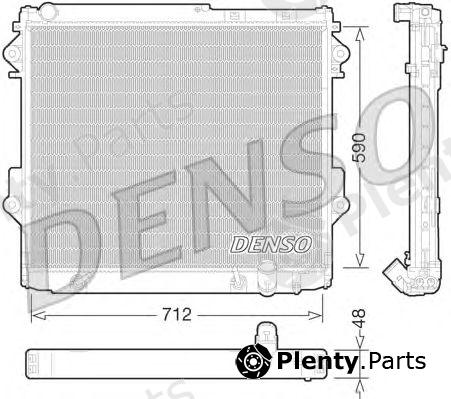  DENSO part DRM50075 Radiator, engine cooling