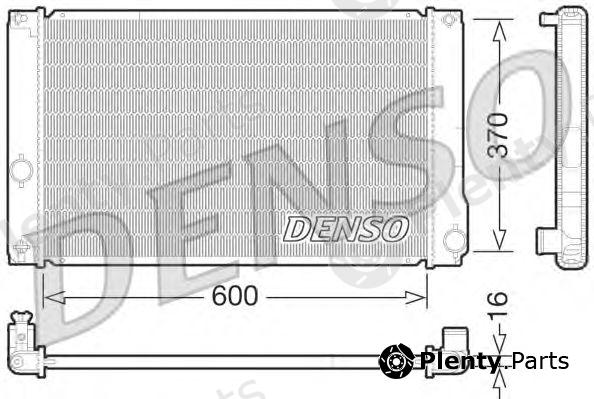  DENSO part DRM50076 Radiator, engine cooling