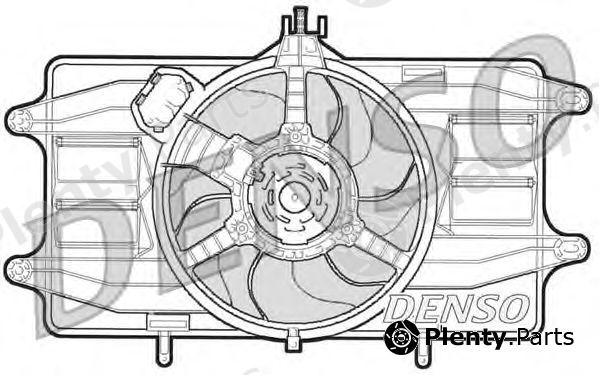  DENSO part DER09020 Fan, radiator