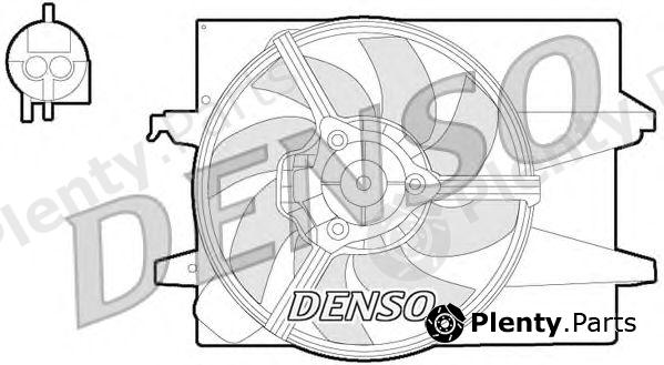  DENSO part DER10004 Fan, radiator