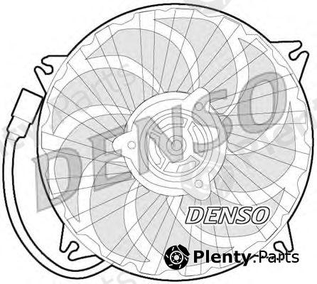  DENSO part DER21016 Fan, radiator