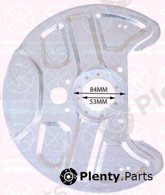  KLOKKERHOLM part 9040371 Splash Panel, brake disc