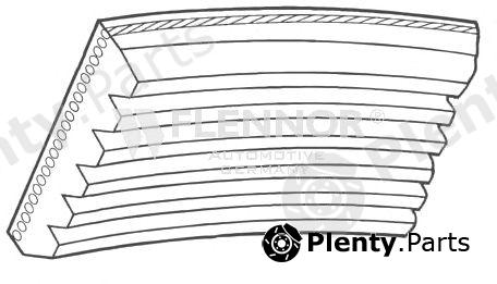  FLENNOR part 6PK1795 V-Ribbed Belts