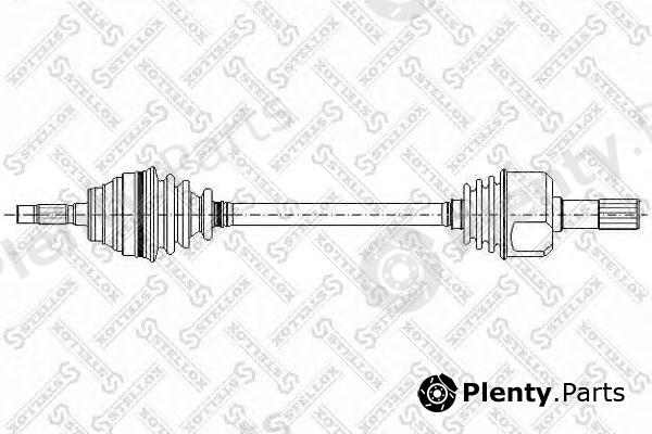  STELLOX part 1581002-SX (1581002SX) Drive Shaft