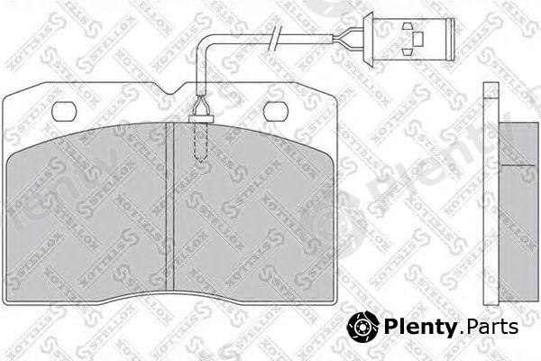  STELLOX part 85-01408-SX (8501408SX) Brake Pad Set, disc brake
