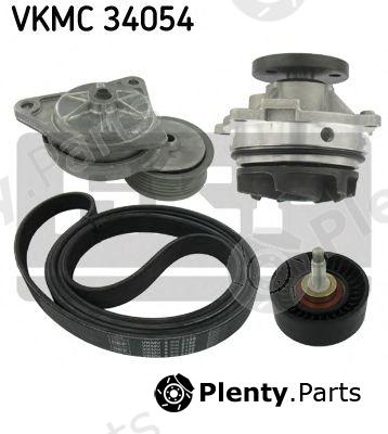  SKF part VKMC34054 Water Pump + V-Ribbed Belt Kit