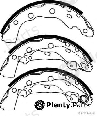  HERTH+BUSS JAKOPARTS part J3505035 Brake Shoe Set