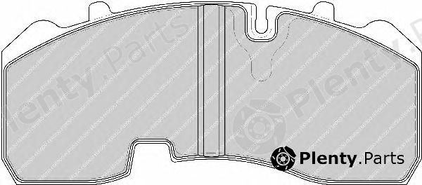  FERODO part FCV1678B Brake Pad Set, disc brake
