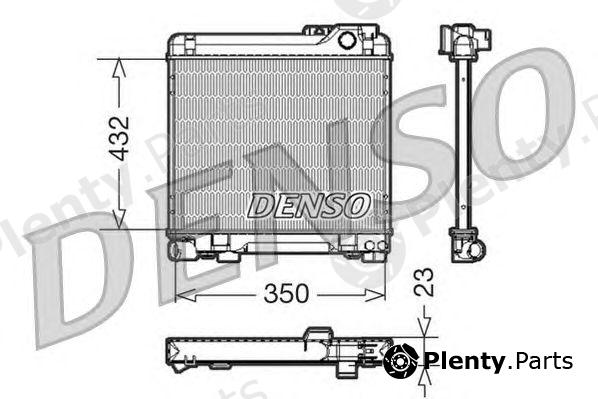  DENSO part DRM05013 Radiator, engine cooling