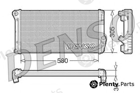  DENSO part DRM13020 Radiator, engine cooling