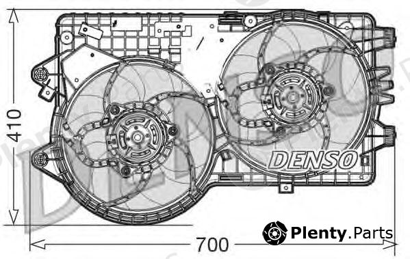  DENSO part DER09067 Fan, radiator