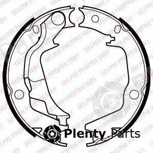  DELPHI part LS2042 Brake Shoe Set, parking brake