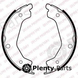  DELPHI part LS2043 Brake Shoe Set, parking brake