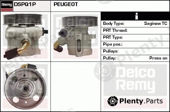  DELCO REMY part DSPQ1P Hydraulic Pump, steering system