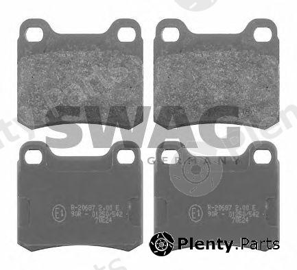  SWAG part 10916154 Brake Pad Set, disc brake