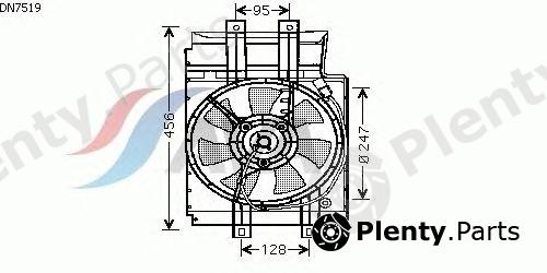  AVA QUALITY COOLING part DN7519 Fan, radiator