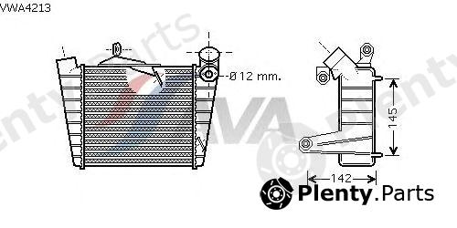  AVA QUALITY COOLING part VWA4213 Intercooler, charger