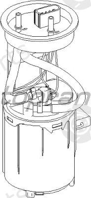  TOPRAN part 110852 Fuel Pump