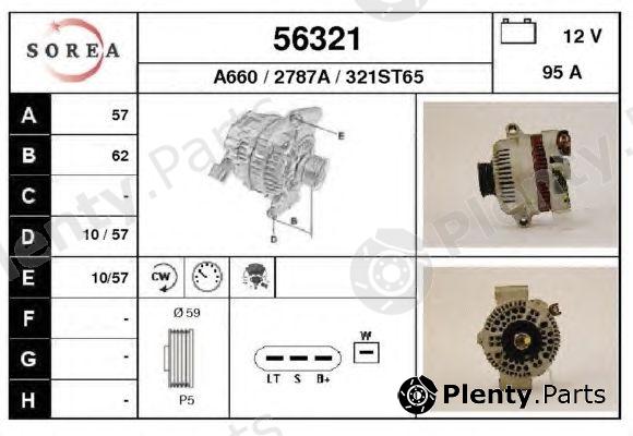  EAI part 56321 Alternator