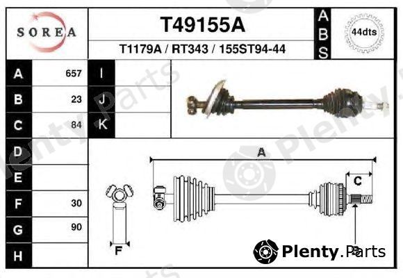 EAI part T49155A Drive Shaft
