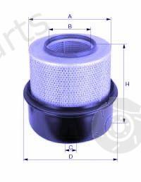  UNICO FILTER part AE38341 Air Filter
