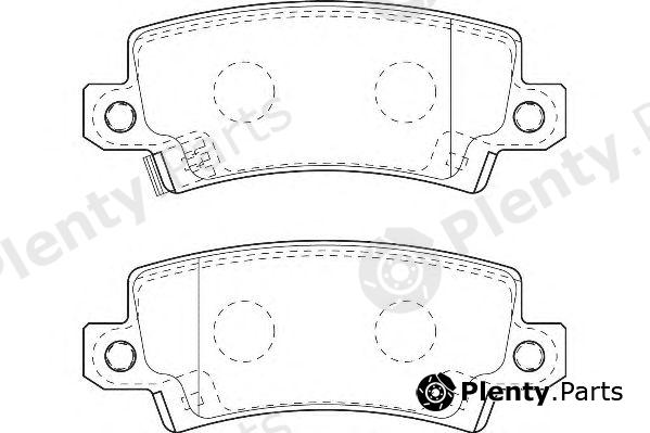  WAGNER part WBP23816A Brake Pad Set, disc brake