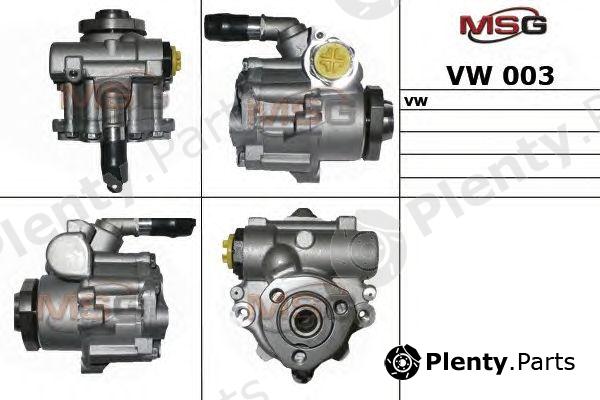  MSG part VW003 Replacement part