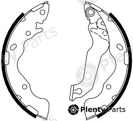 FERODO part FSB4098 Brake Shoe Set