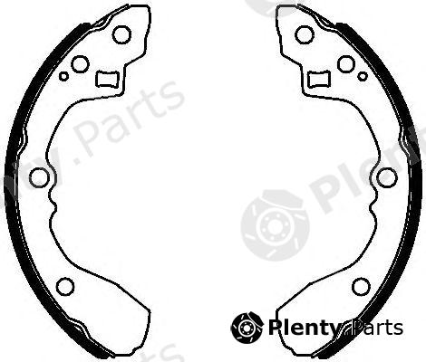  FERODO part FSB4100 Brake Shoe Set