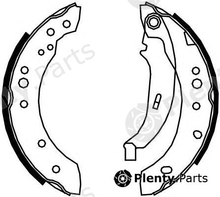  FERODO part FSB4109 Brake Shoe Set