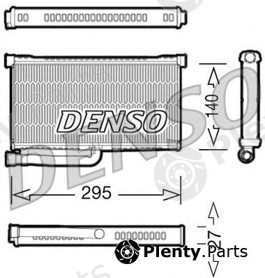  DENSO part DRR02004 Heat Exchanger, interior heating