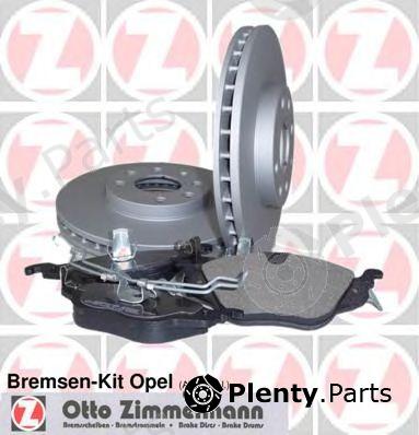  ZIMMERMANN part 640.4200.00 (640420000) Brake Set, disc brakes