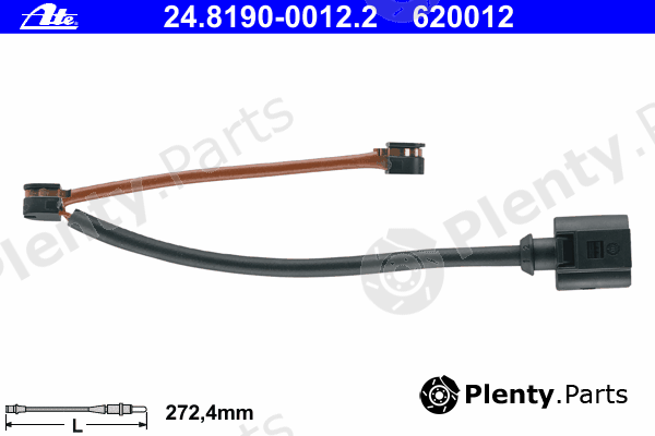  ATE part 24.8190-0012.2 (24819000122) Warning Contact, brake pad wear