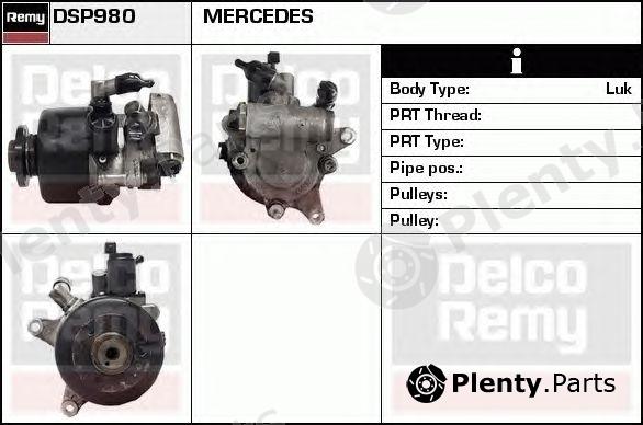  DELCO REMY part DSP980 Hydraulic Pump, steering system